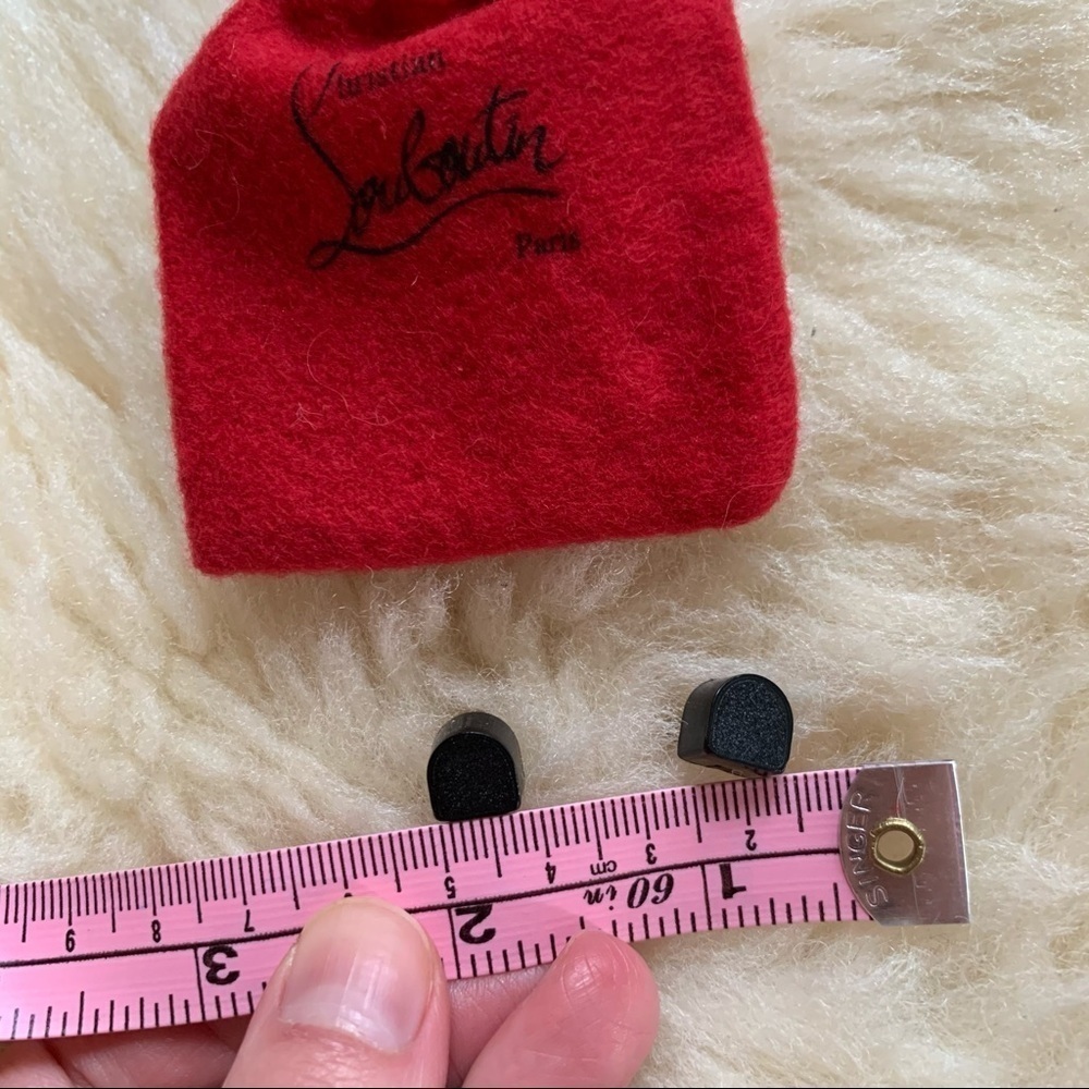 Christian Louboutin Replacement Heel caps Tips - Picture 3 of 6